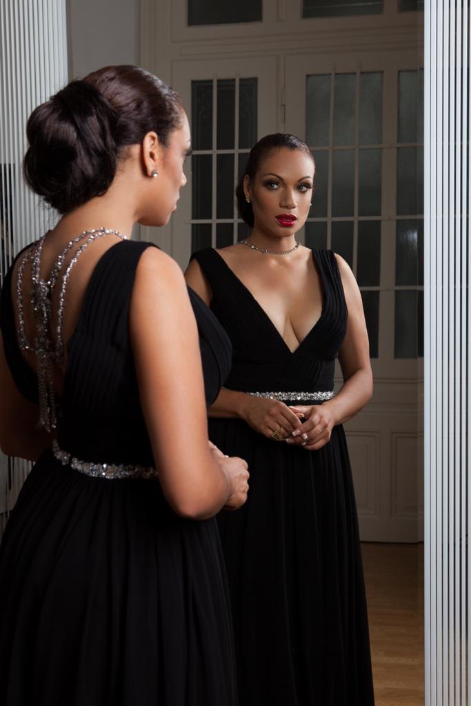Natascha Wright — Black Gown